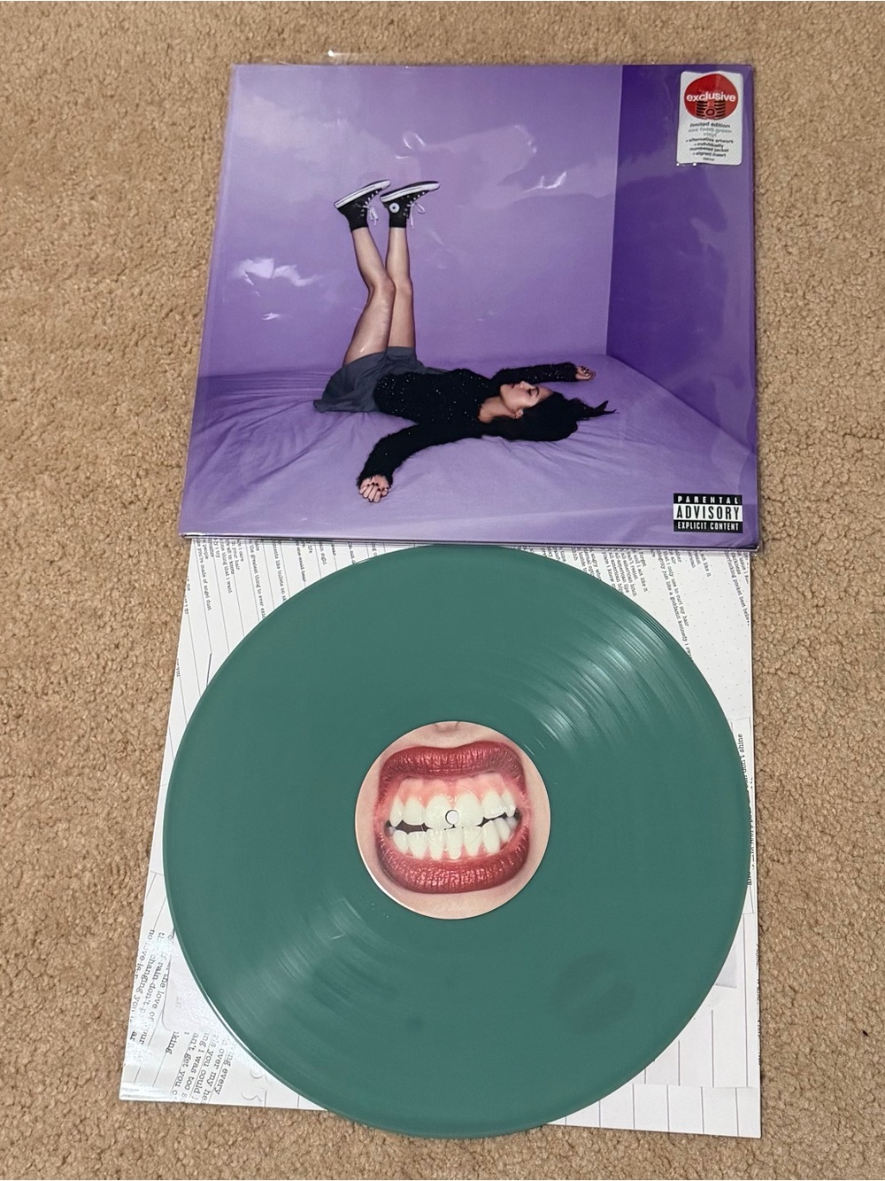 Olivia Rodrigo Guts Seafoam Target Exclusive Vinyl LP /5000